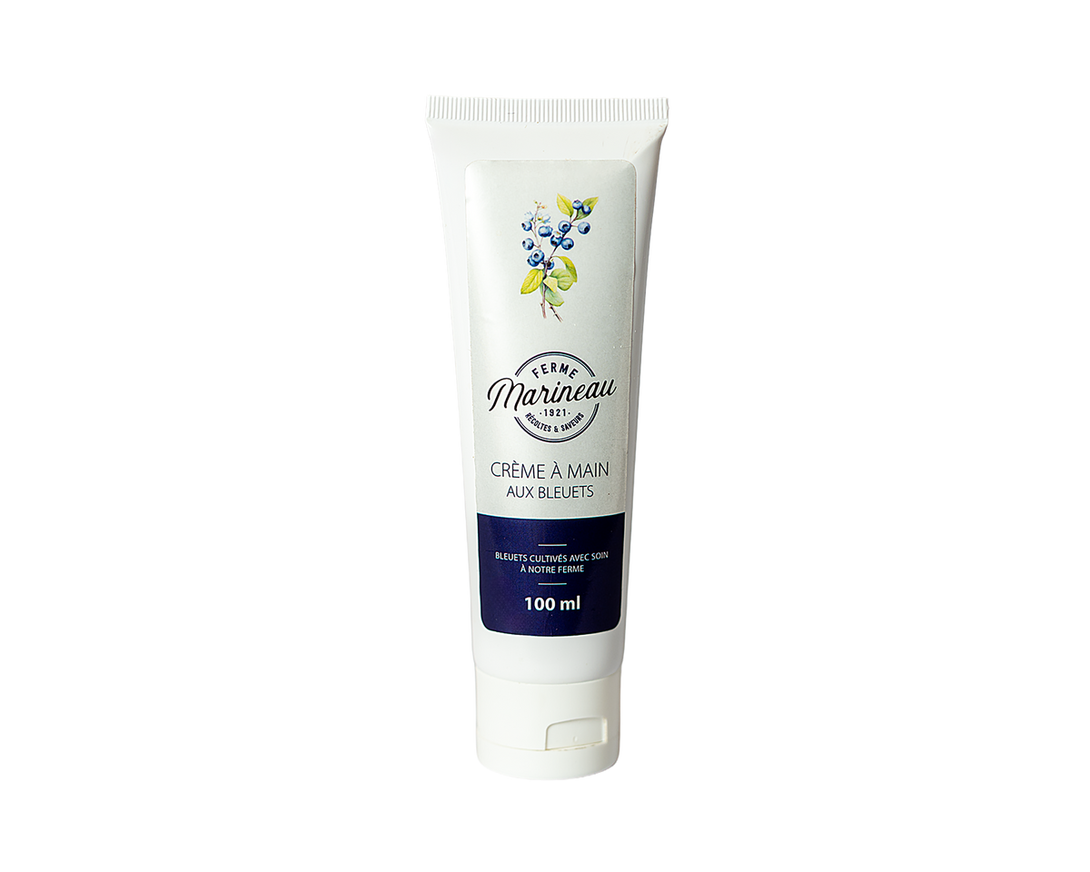 Crème à Main aux Bleuets