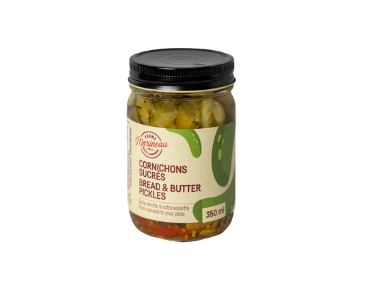 Cornichons sucrés - 350ml