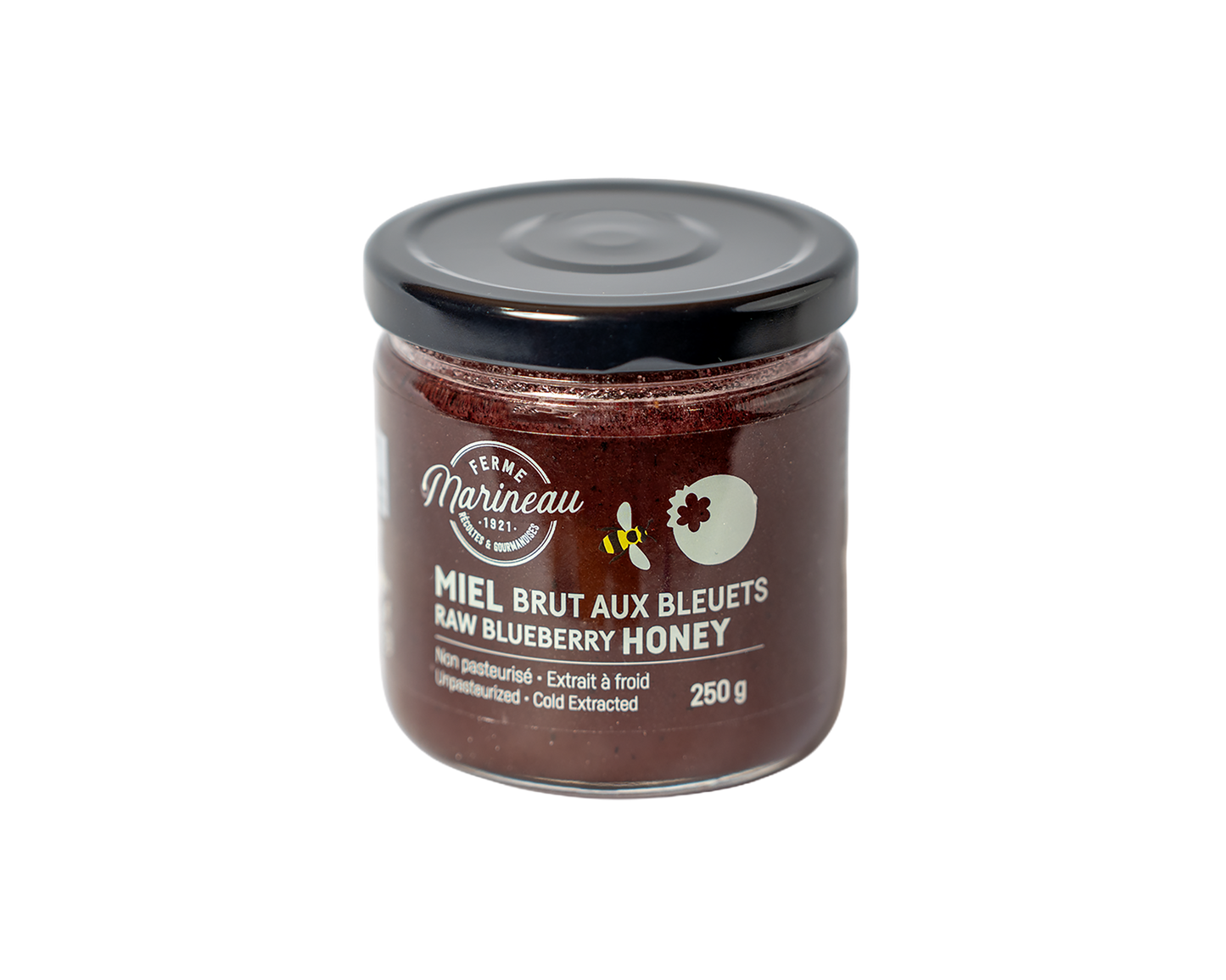Miel Brut Aux Bleuets