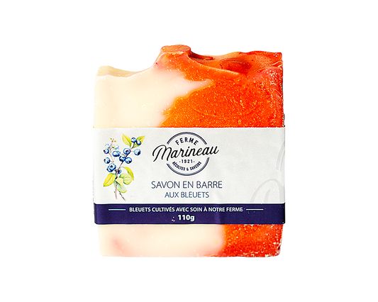 Savon en Barre aux Bleuets